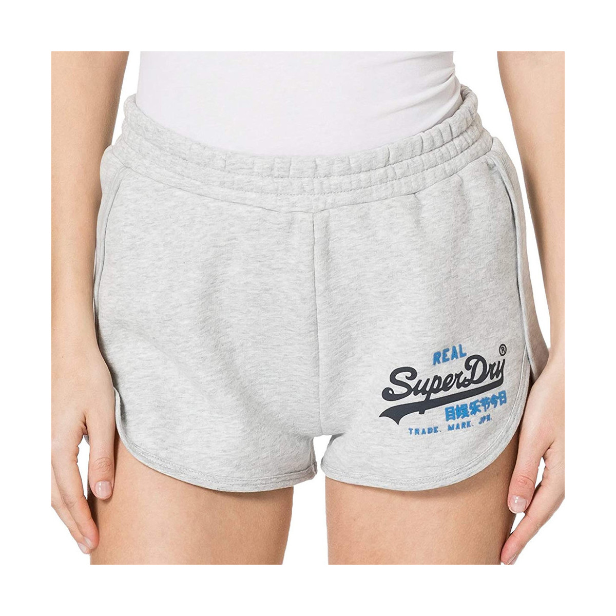 Vêtements Femme Shorts / Bermudas Superdry W7110233A Gris