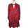 Vêtements Femme Robes courtes Superdry robe courte  38 - T2 - M Rouge Rouge