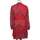 Vêtements Femme Robes courtes Superdry robe courte  38 - T2 - M Rouge Rouge