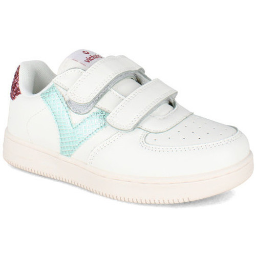 Chaussures Fille Baskets mode Victoria 124106 c f Blanc