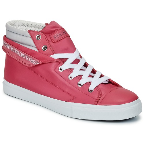 Chaussures Femme Baskets montantes Bikkembergs PLUS 647 Pink / Grey