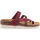 Chaussures Femme Sandales et Nu-pieds Terre Dépices Sandales / nu-pieds Femme Rouge Rouge