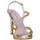 Chaussures Femme Sandales et Nu-pieds Albano 3233 santal Femme Platine Argenté