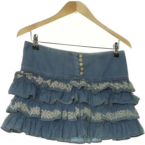 Vêtements Femme Jupes Promod jupe courte  38 - T2 - M Bleu Bleu