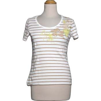 Vêtements Femme Tops / Blouses Burton Top Manches Courtes  36 - T1 - S Blanc