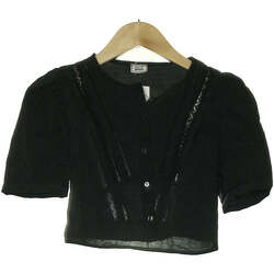 Vêtements Femme Voir toutes les ventes privées Pimkie top manches courtes  34 - T0 - XS Noir Noir