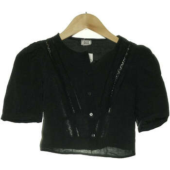 Vêtements Femme Tables de chevet Pimkie top manches courtes  34 - T0 - XS Noir Noir