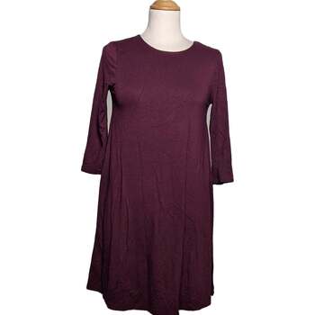 Vêtements Femme Robes courtes Pull And Bear Robe Courte  36 - T1 - S Violet