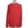 Vêtements Femme T-shirts & Polos Promod top manches longues  38 - T2 - M Rouge Rouge