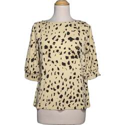 Vêtements Femme pinko denim two pocket shirt H&M top manches courtes  34 - T0 - XS Marron Marron