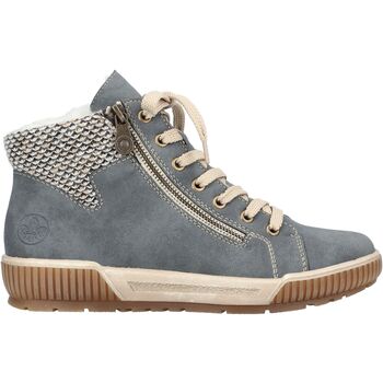 Chaussures Femme Baskets montantes Rieker Sneaker Bleu