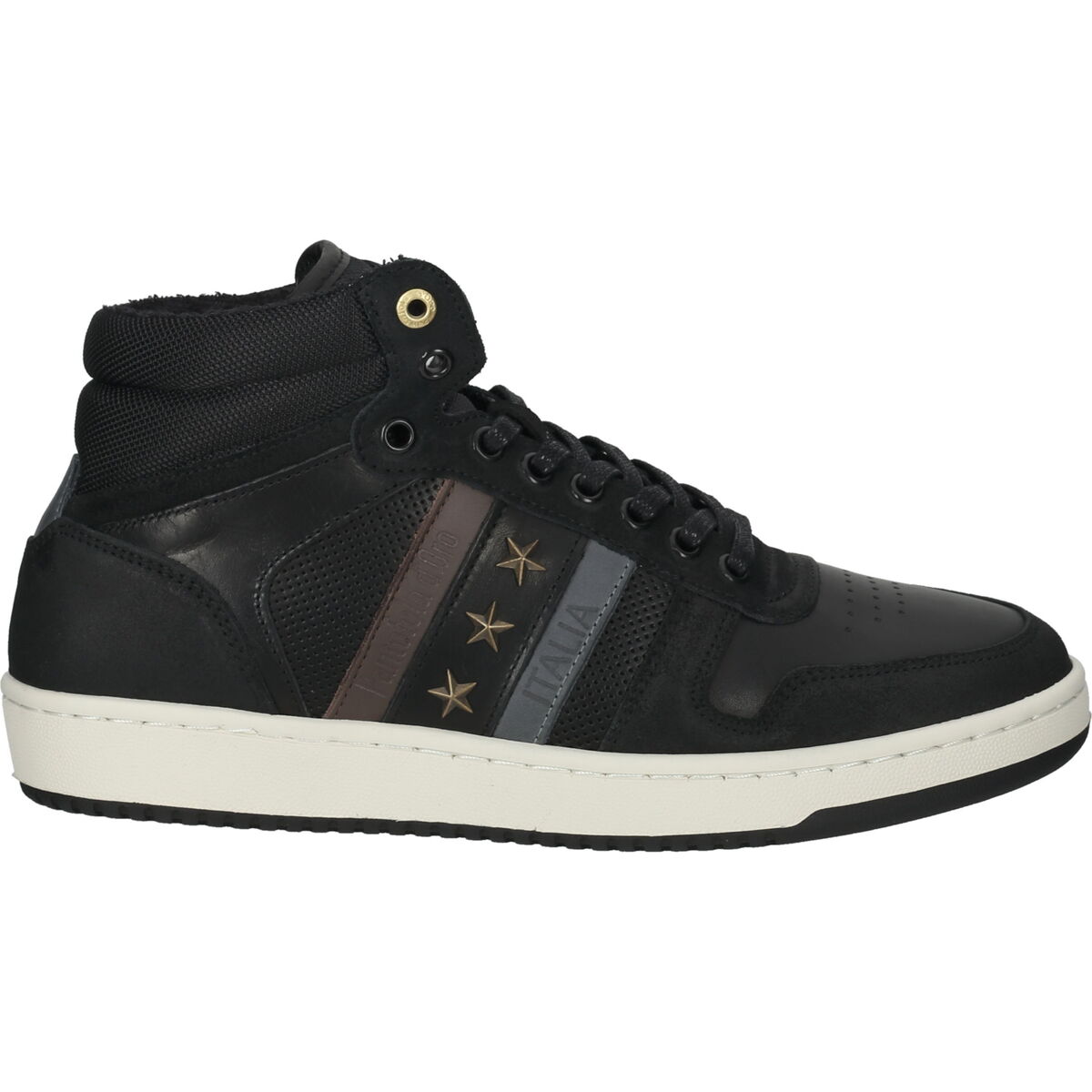 Chaussures Homme Baskets montantes Pantofola d'Oro Sneaker low-top Noir