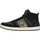 Chaussures Homme Baskets montantes Pantofola d'Oro hourb Sneaker Noir