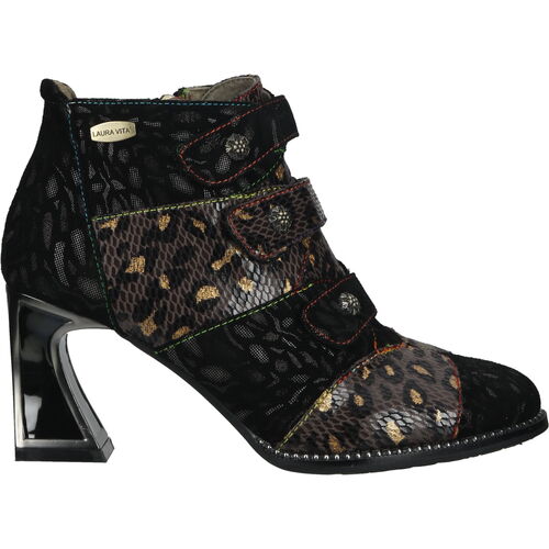 Chaussures Femme Boots Laura Vita Bottines Gris