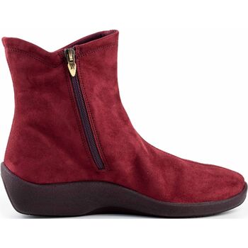 Chaussures Femme Boots Arcopedico Bottines Rouge