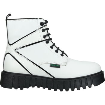 Chaussures Femme Boots Kickers Bottines Blanc