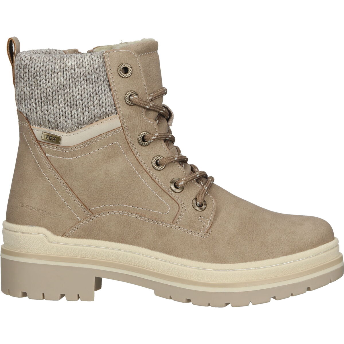 Chaussures Femme Boots Tom Tailor Bottines Beige