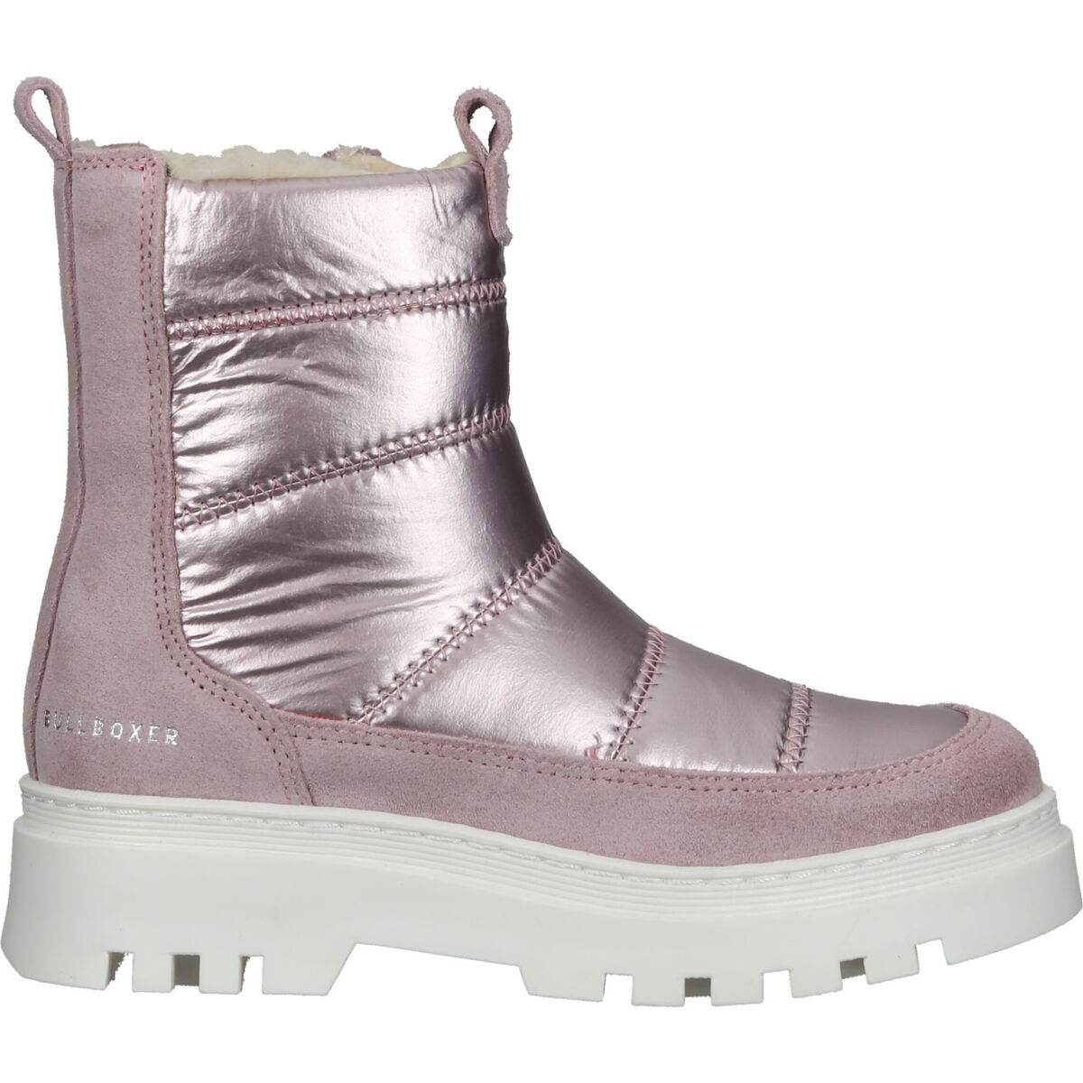 Chaussures Fille Boots Bullboxer Bottines Rose