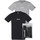 Vêtements Homme T-shirts & Polos Schott Pack de 2   ras du cou Noir