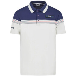 Vêtements Homme T-shirts & Polos Ea7 Emporio YFO5B Armani Polo Blanc