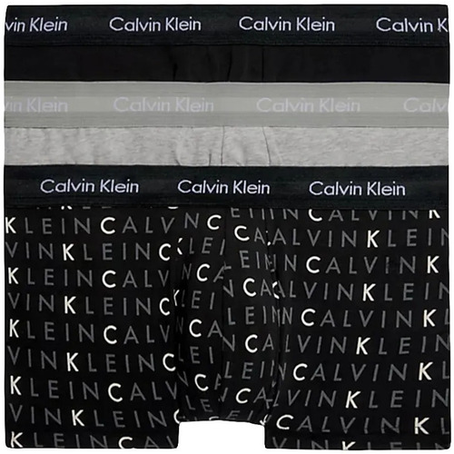 Sous-vêtements Homme Boxers Calvin Klein Jeans Pack x3 unlimited logo Noir