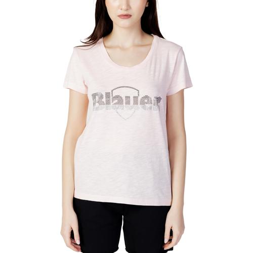 Vêtements Femme T-shirts manches courtes Blauer 23SBLDH02405-005707 Rose