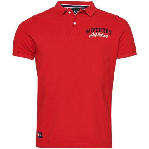 Vêtements Homme T-shirts manches courtes Superdry  Rouge