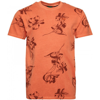 Vêtements Homme T-shirts & Polos Superdry Vintage od printed Orange