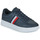 Chaussures Homme Baskets basses sneaker Tommy Hilfiger SUPERCUP LEATHER Marine / Rouge / Blanc
