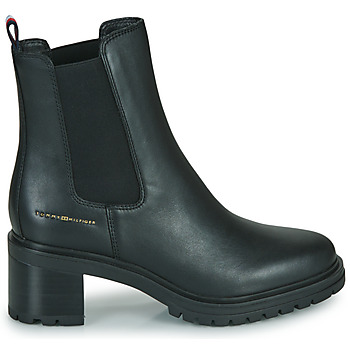 Tommy Hilfiger ESSENTIAL MIDHEEL LEATHER BOOTIE