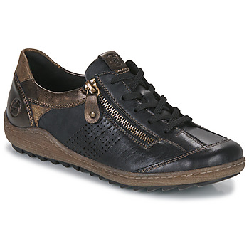 Chaussures Femme Baskets basses Remonte R1431-01 Noir / Marron
