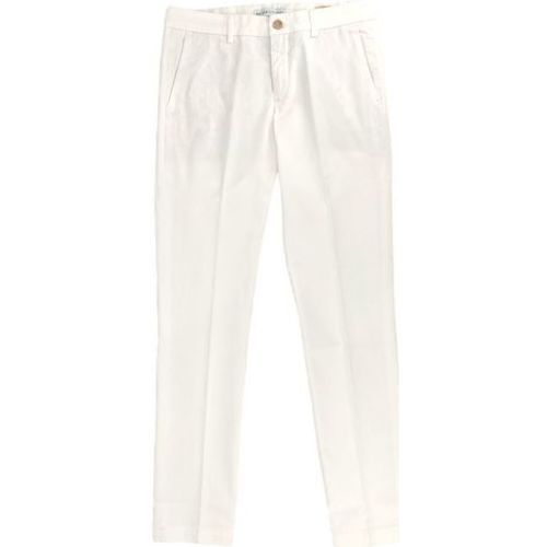 Maison Clochar Pantalon Mallard Cigarette Homme White Blanc - Vêtements Pantalons  Homme 138,00 €