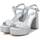 Chaussures Femme Sandales et Nu-pieds Xti 14126003 Argenté