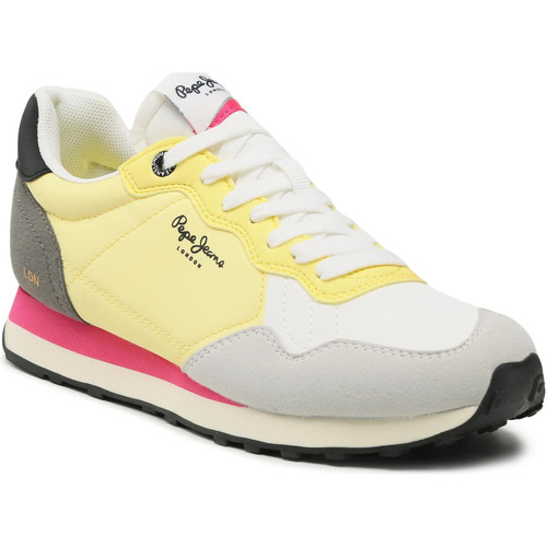 Chaussures Femme Baskets mode Pepe jeans Natch Jaune