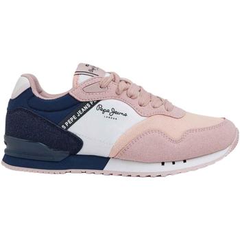 Chaussures Fille Baskets basses Pepe Jil JEANS  Rose