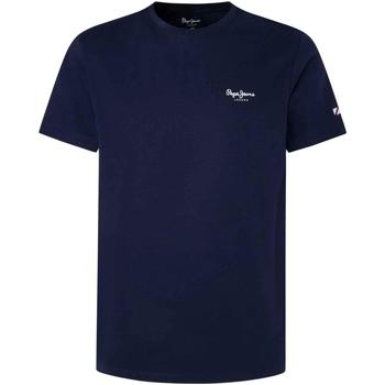 Vêtements Garçon T-shirts print & Polos Pepe jeans  Bleu