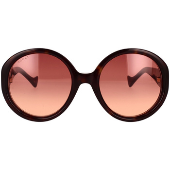 Gucci Eyewear aviator-frame tinted sunglasses Femme Lunettes de soleil Gucci Occhiali da Sole  GG1256S 002 Autres