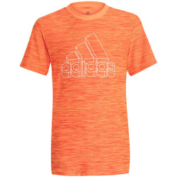 Vêtements Fille T-shirts manches courtes sticks adidas Originals GM8474 Orange
