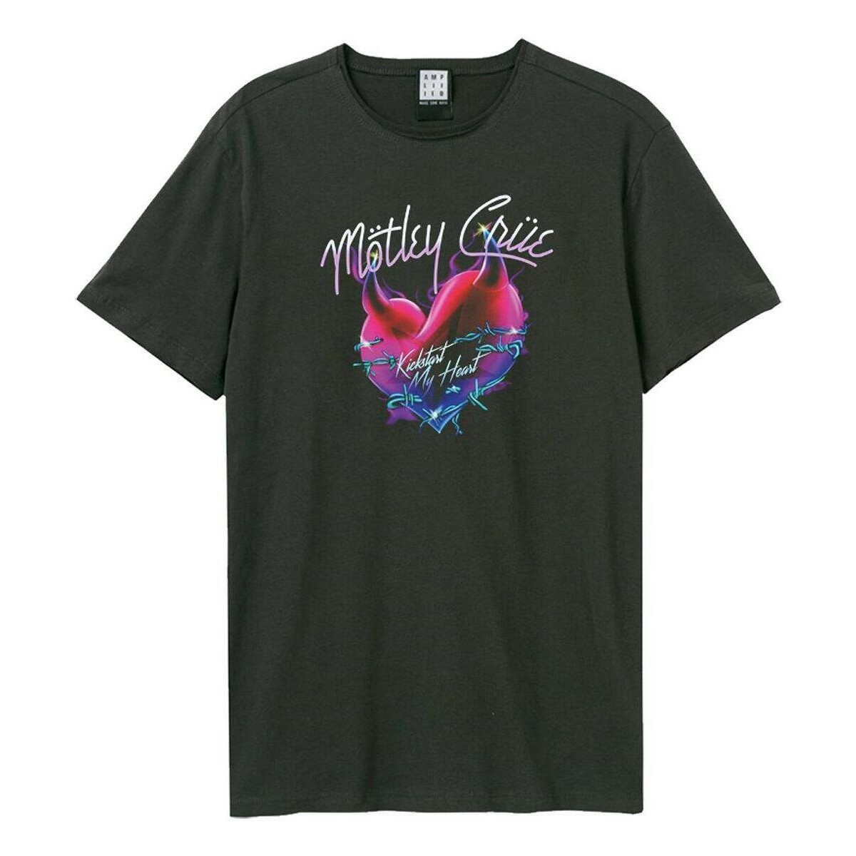 Vêtements T-shirts manches longues Amplified Kickstart My Heart Multicolore