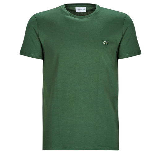 Vêtements Homme T-shirts manches courtes Lacoste TH6709-SMI Vert