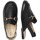 Chaussures Fille Mocassins Naturino Sabots avec mors MESTRE Noir