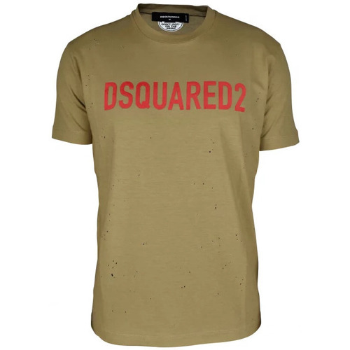 Vêtements Homme Lustres / suspensions et plafonniers Dsquared T-shirt Beige