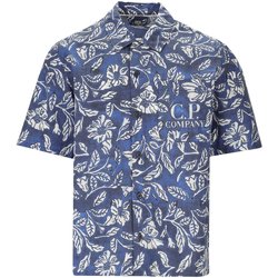 Vêtements Homme Chemises manches courtes C.p. Company Chemise Bleu