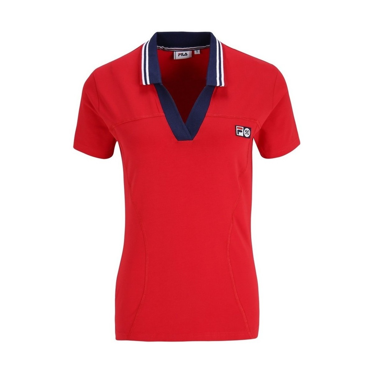 Vêtements Femme T-shirts & Polos Fila Polo  ZAPEL Femme Rouge
