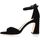 Chaussures Femme Sandales et Nu-pieds Fremilu Nu pieds cuir velours Noir
