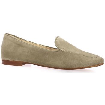 Chaussures Femme Mocassins Giancarlo Mocassins cuir velours Taupe