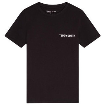 Vêtements Garçon T-shirts manches courtes Teddy Smith TEE-SHIRT T-REQUIRED MC JUNIOR - CHARBON - 12 ans Multicolore
