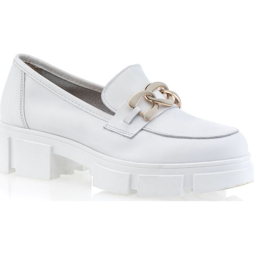 Chaussures Femme Mocassins Free Monday Clem slip-on sneakers Blanc