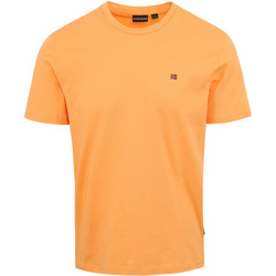 Vêtements Homme T-shirts & Polos Napapijri T-shirt Salis Orange Orange