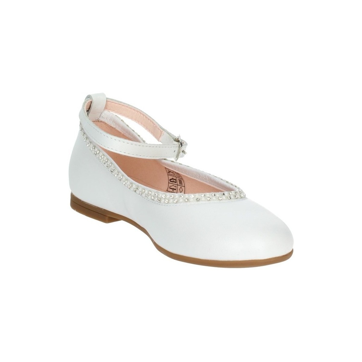 Chaussures Fille Ballerines / babies Paola 863608 Blanc